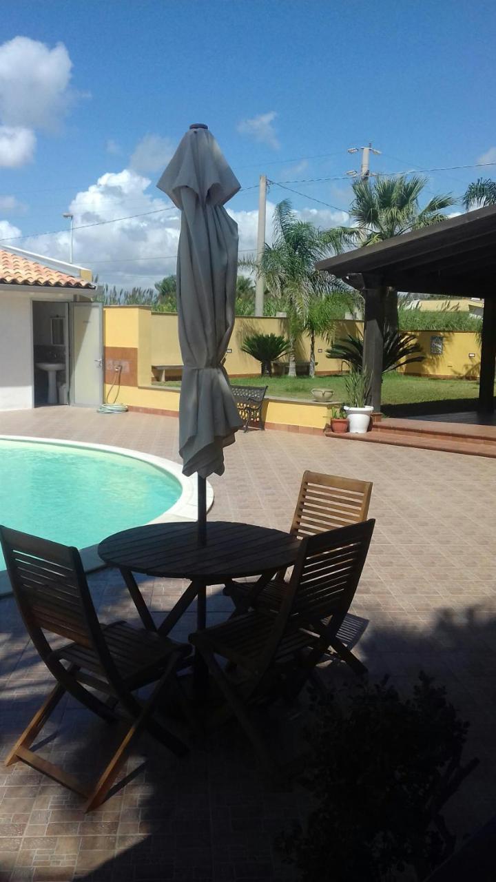 Villa con piscina Mazara del Vallo Esterno foto